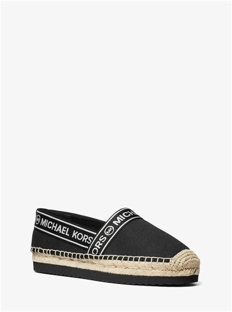 Mathilde Logo Tape Linen Blend Espadrille 